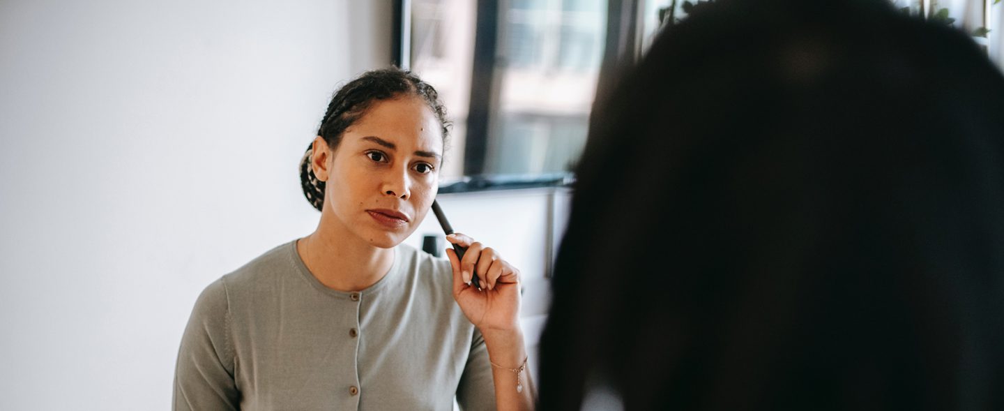 Woman listening to wishes