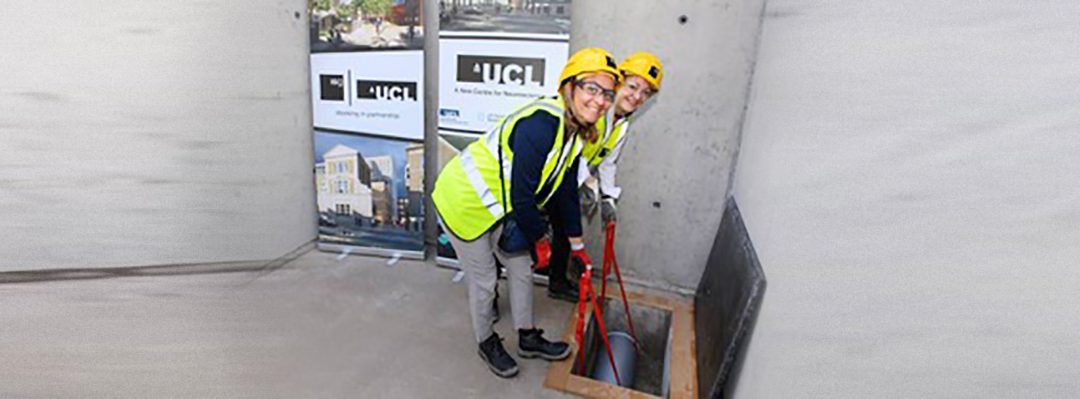 Time Capsule buried in UCL as part of Dementia Action Week
